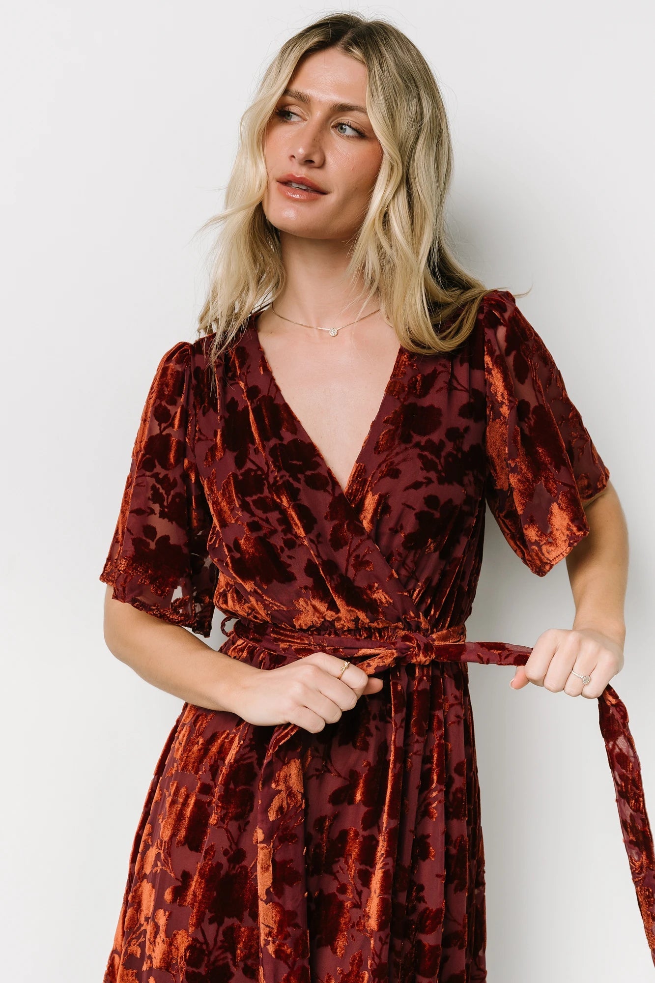 Baltic Born - Uma Velvet Maxi Dress