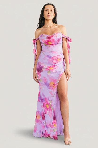Baltic Born - Allegra Off Shoulder Maxi Dress