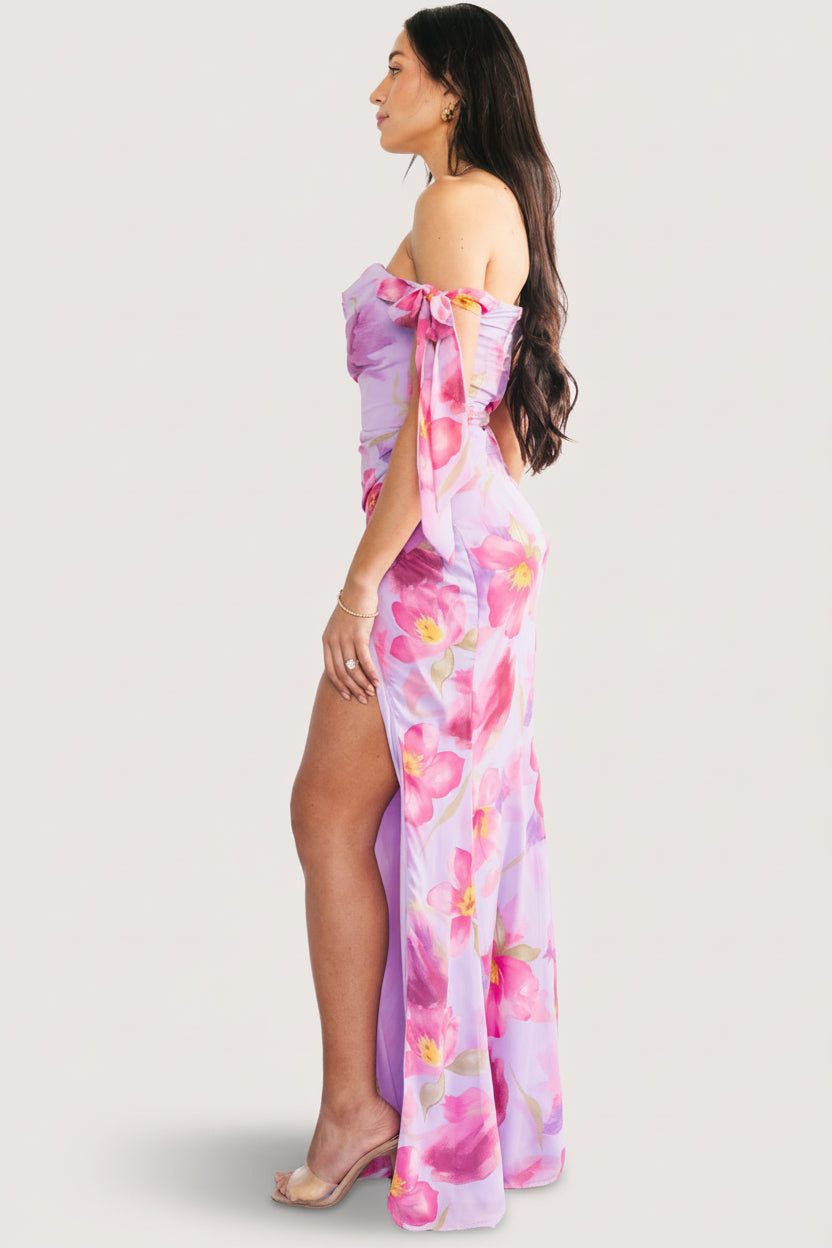 Baltic Born - Allegra Off Shoulder Maxi Dress
