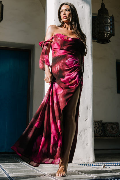 Baltic Born - Allegra Off Shoulder Maxi Dress