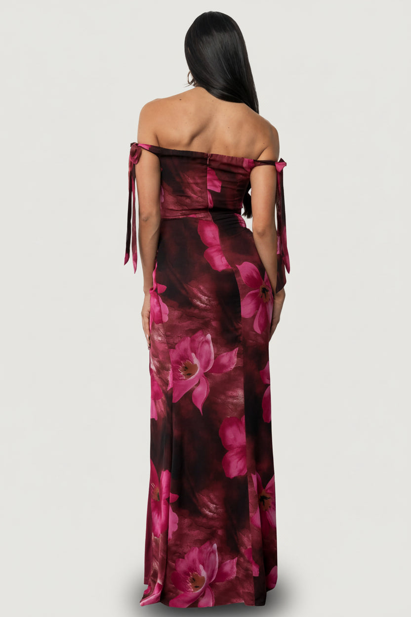 Baltic Born - Allegra Off Shoulder Maxi Dress