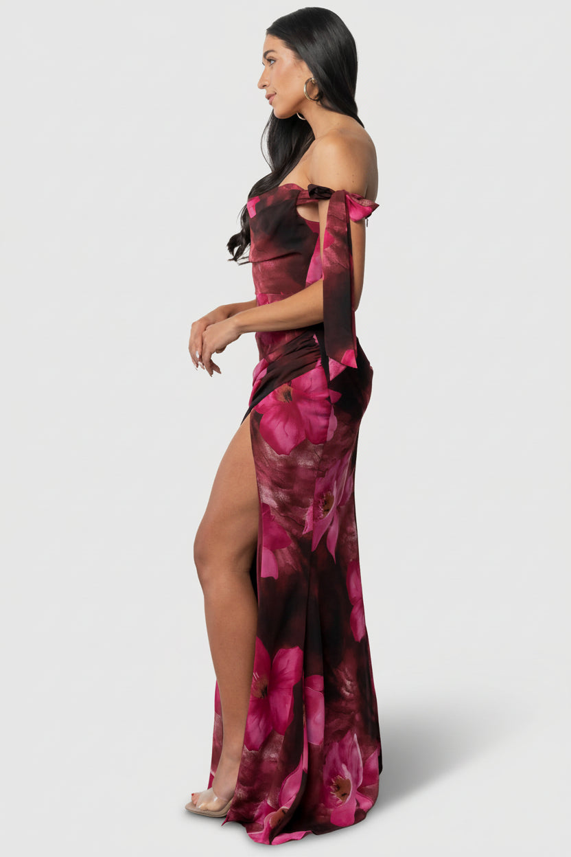 Baltic Born - Allegra Off Shoulder Maxi Dress