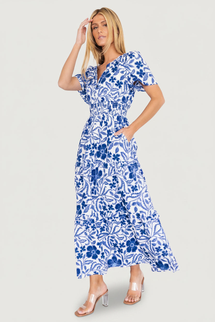 Baltic Born - Kiana Poplin Maxi Dress