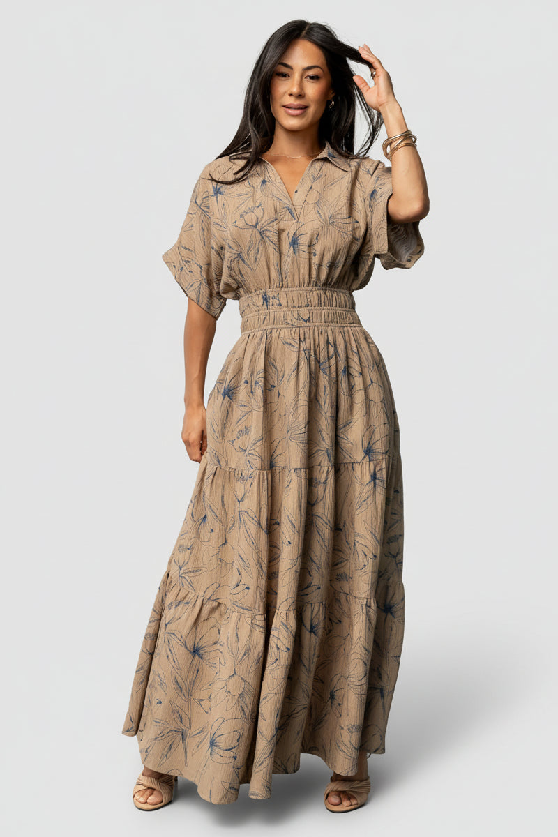 Baltic Born - Hedda Tiered Maxi Dress