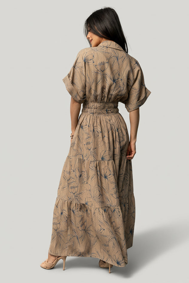 Baltic Born - Hedda Tiered Maxi Dress