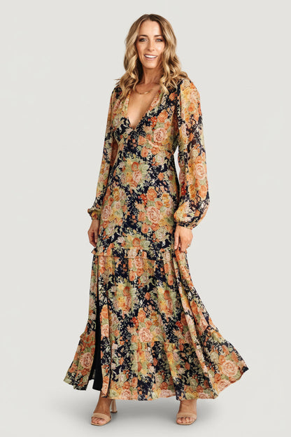 Baltic Born - Bowman Deep V Maxi Dress
