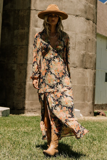 Baltic Born - Bowman Deep V Maxi Dress