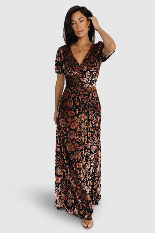 Baltic Born - Leslie Velvet Maxi Dress