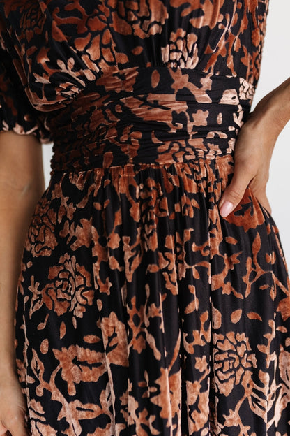Baltic Born - Leslie Velvet Maxi Dress