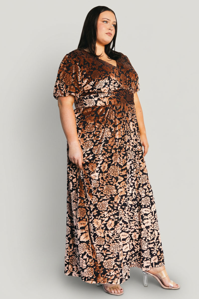 Baltic Born - Leslie Velvet Maxi Dress