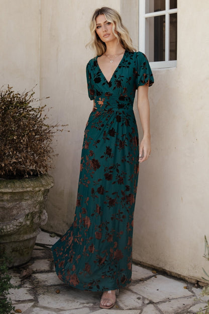 Baltic Born - Leslie Velvet Maxi Dress