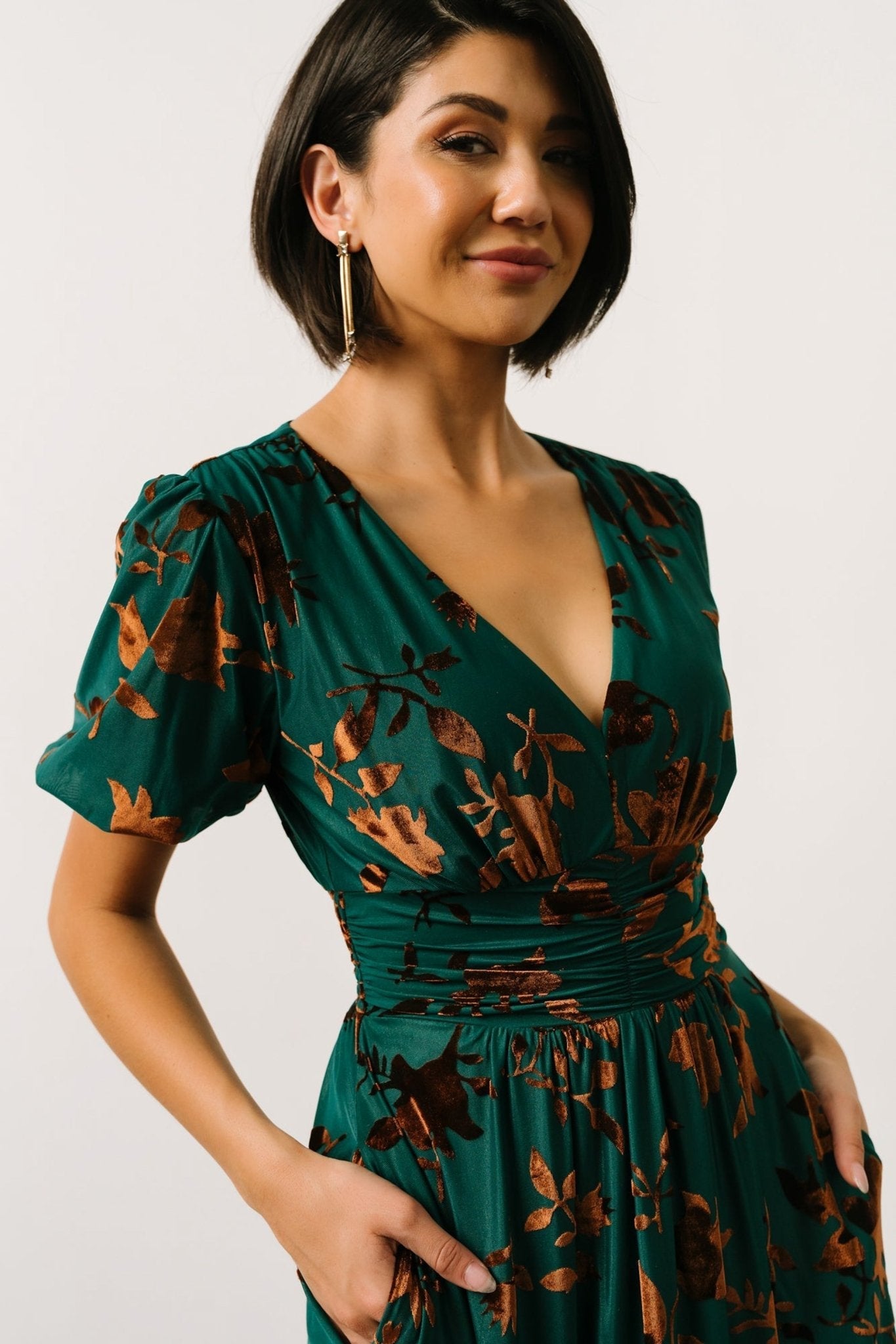Baltic Born - Leslie Velvet Maxi Dress