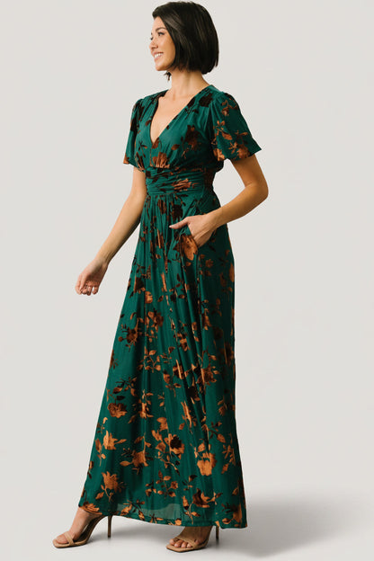 Baltic Born - Leslie Velvet Maxi Dress