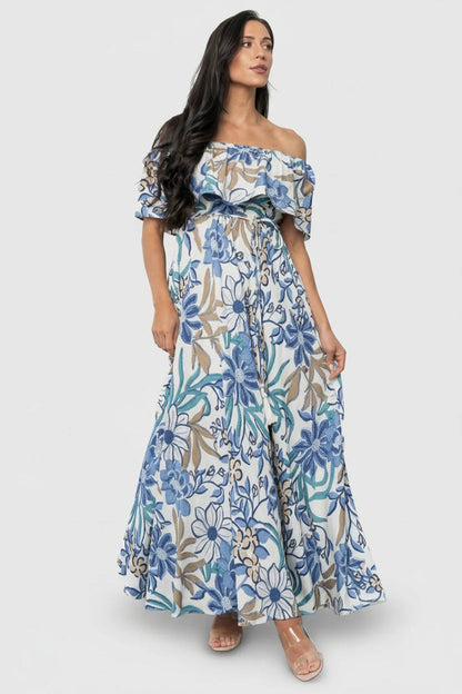 Baltic Born - Valentina Off Shoulder Maxi Dress