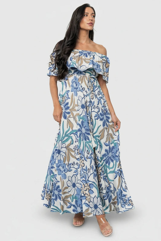 Baltic Born - Valentina Off Shoulder Maxi Dress