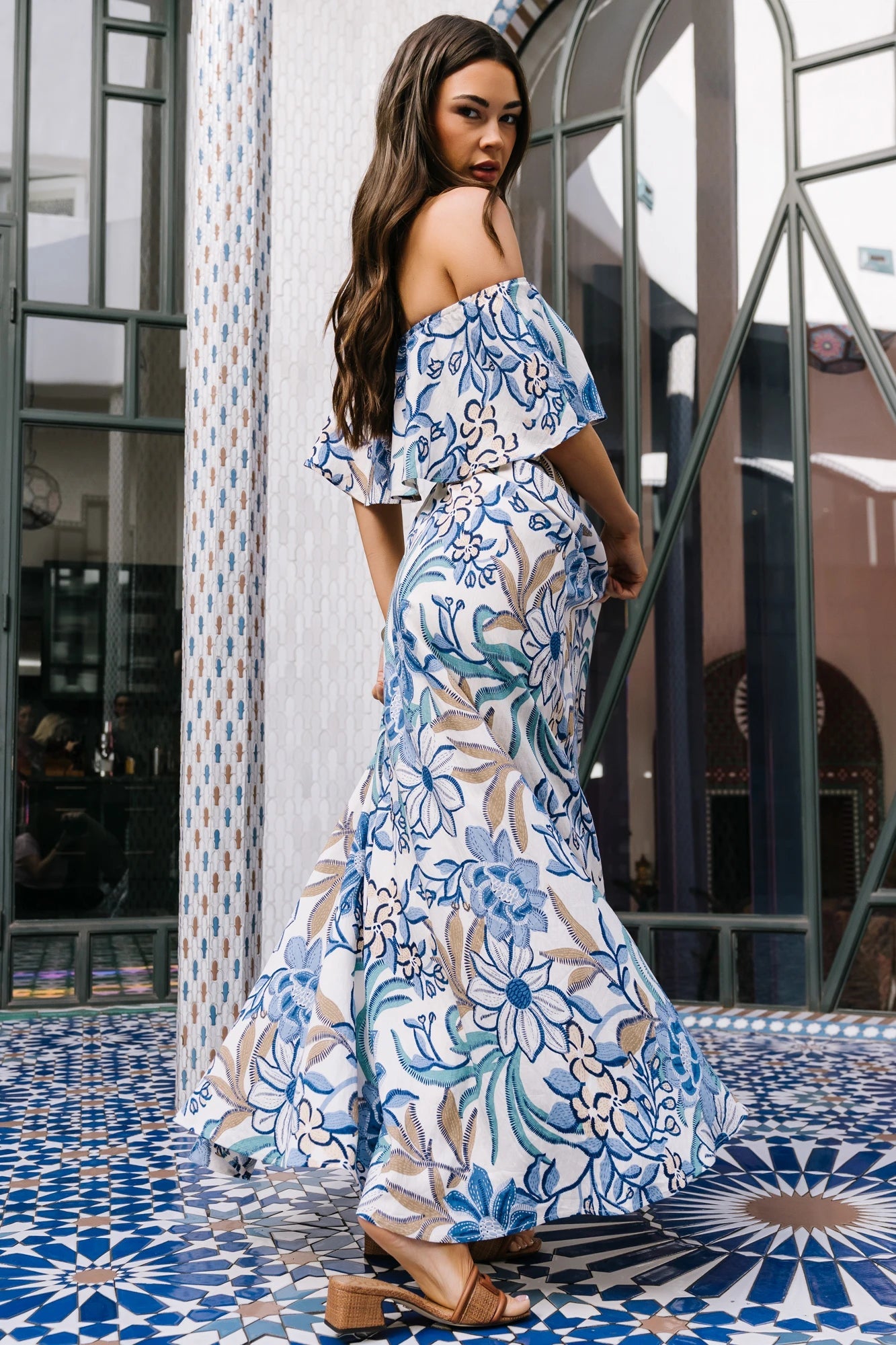 Baltic Born - Valentina Off Shoulder Maxi Dress