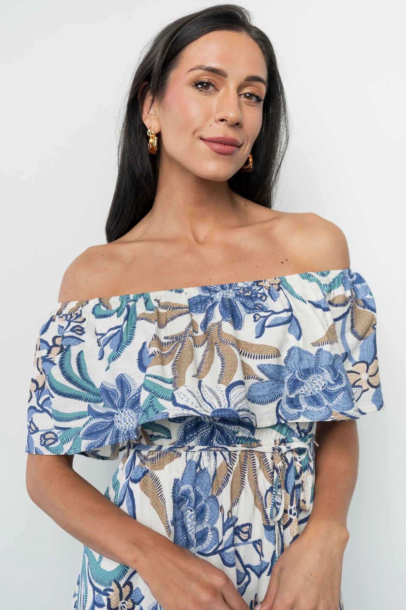 Baltic Born - Valentina Off Shoulder Maxi Dress