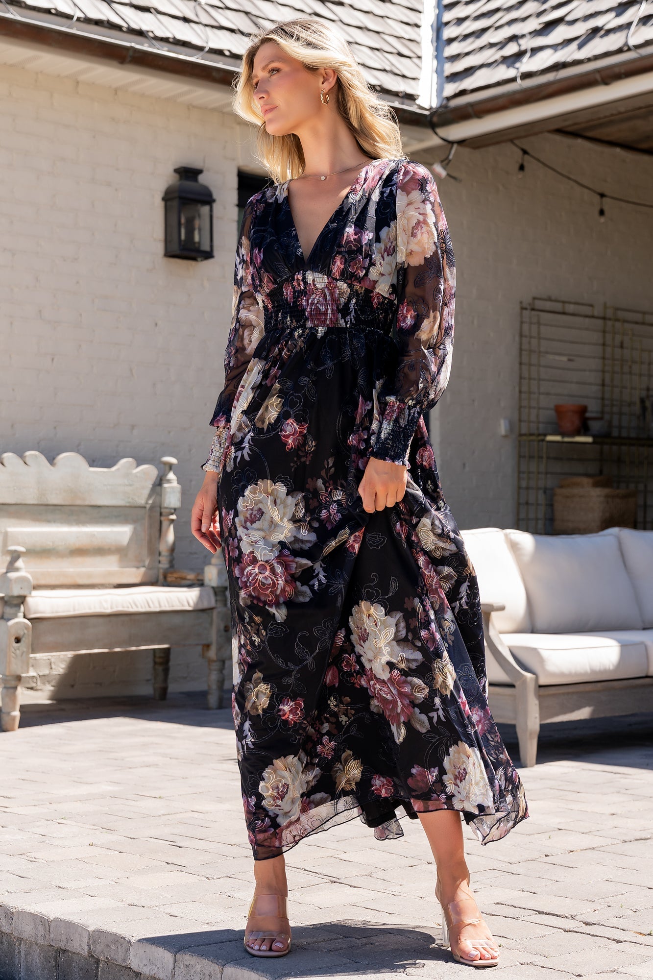 Baltic Born - Jolie Embroidered Tulle Dress