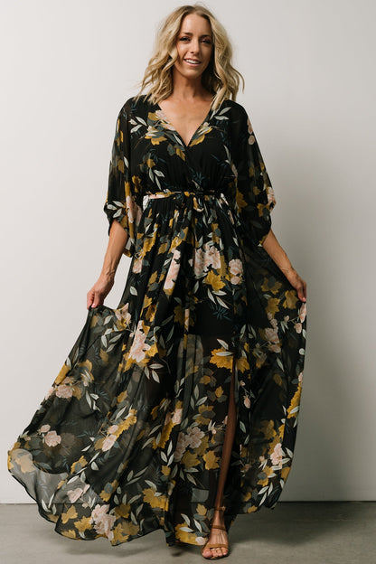 Baltic Born - Kia Kimono Maxi Dress