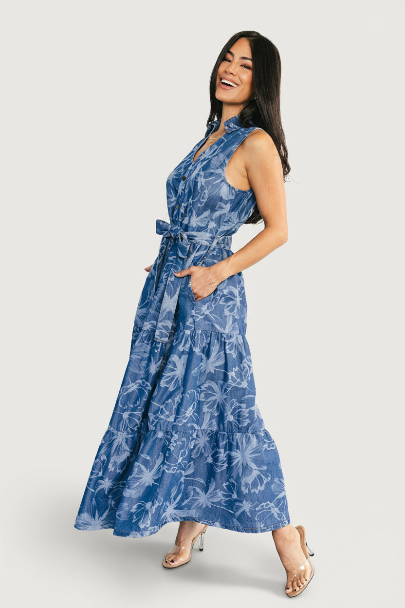 Baltic Born - Rocío Soft Denim Dress