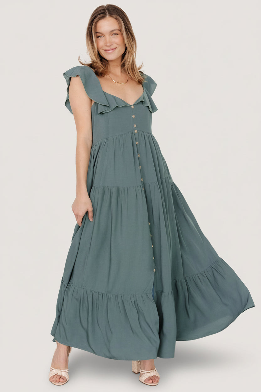 Baltic Born - Ellie Ruffle Top Dress