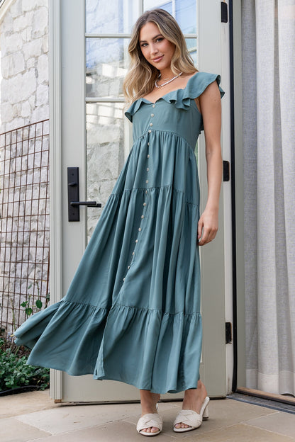 Baltic Born - Ellie Ruffle Top Dress