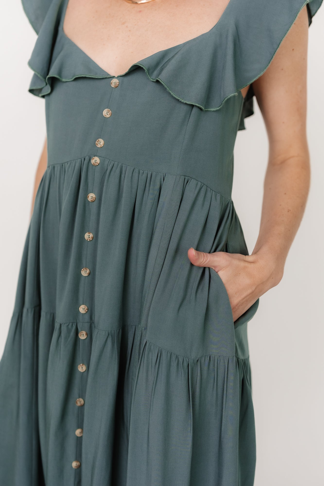Baltic Born - Ellie Ruffle Top Dress
