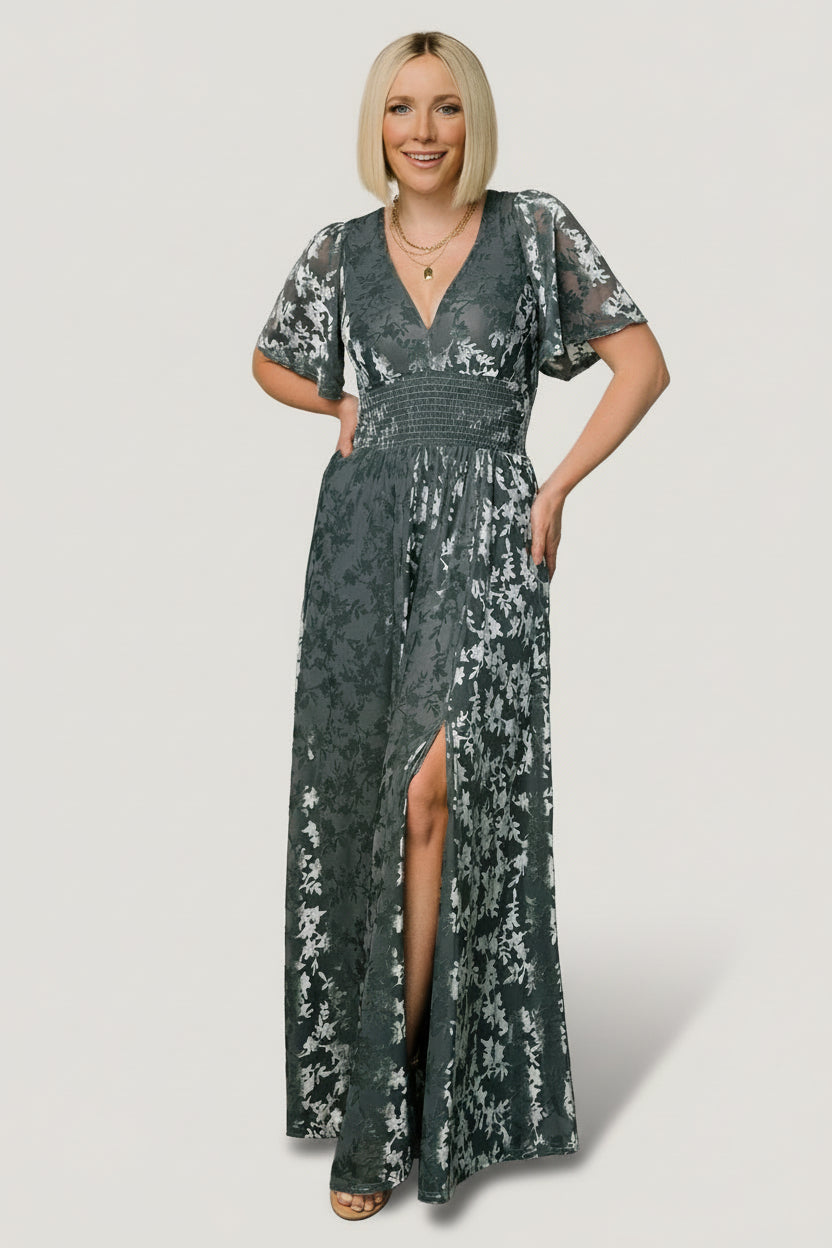 Baltic Born - Veronica Velvet Maxi Dress