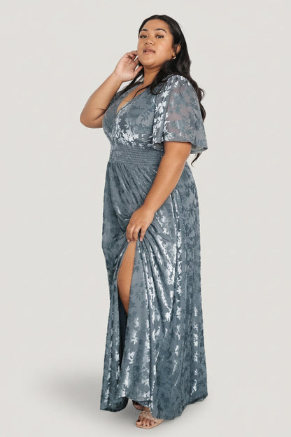 Baltic Born - Veronica Velvet Maxi Dress
