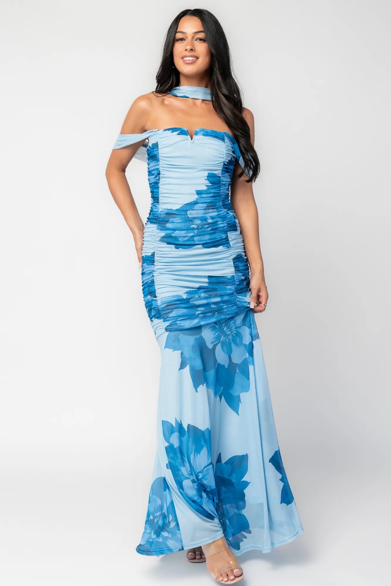 Baltic Born - Bellina Off Shoulder Maxi Dress