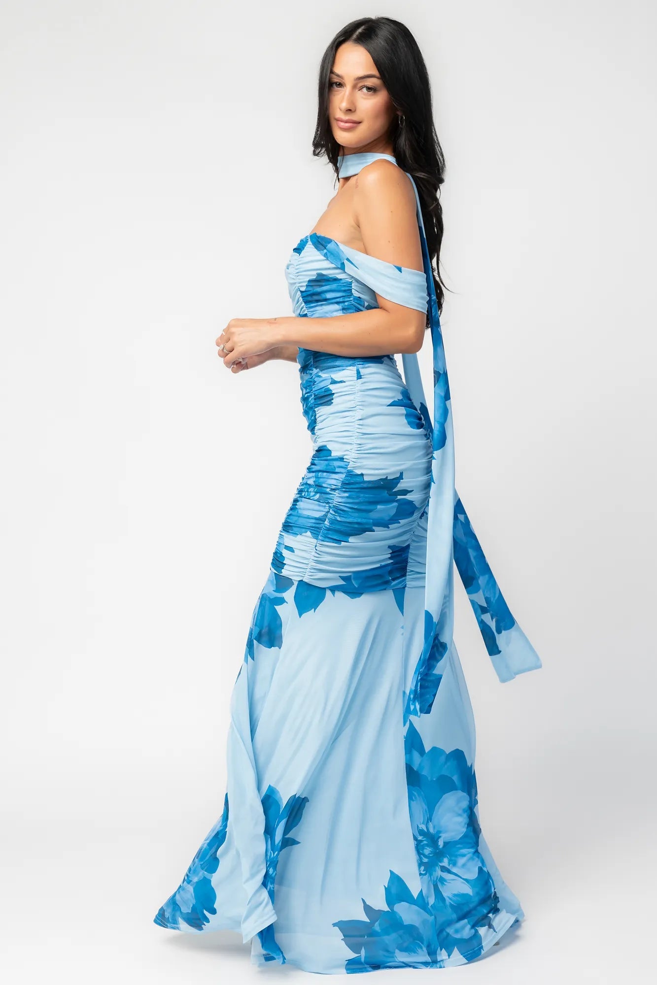 Baltic Born - Bellina Off Shoulder Maxi Dress