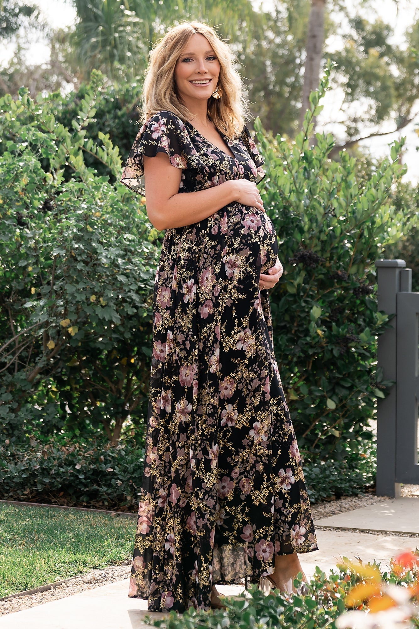 Baltic Born - Lynlee Metallic Maxi Dress