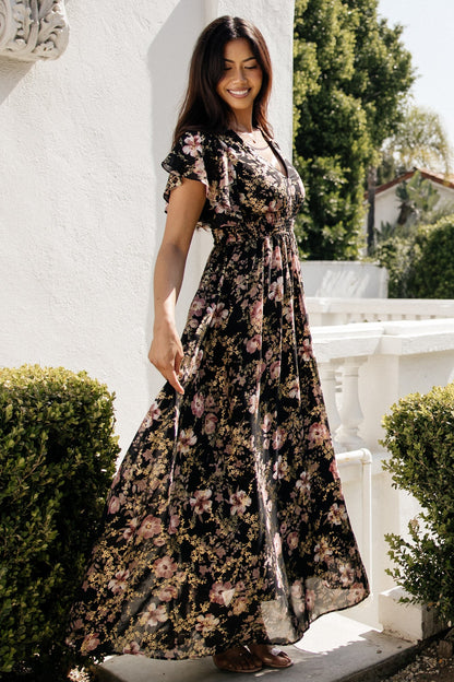 Baltic Born - Lynlee Metallic Maxi Dress