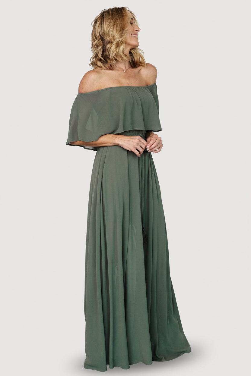 Baltic Born - Victoria Off Shoulder Maxi Dress
