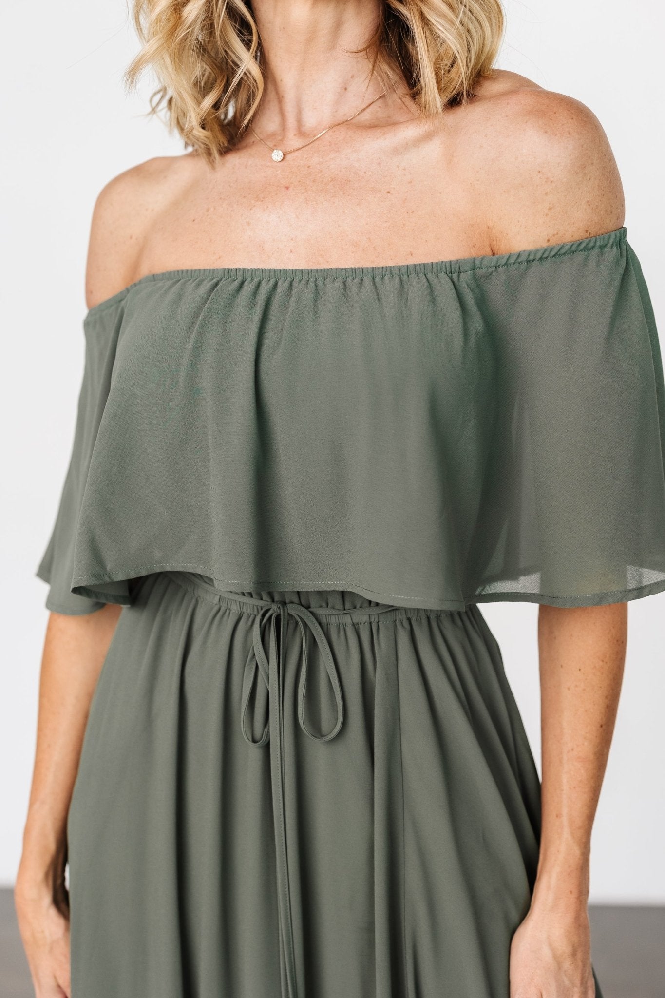 Baltic Born - Victoria Off Shoulder Maxi Dress