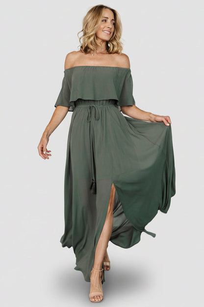 Baltic Born - Victoria Off Shoulder Maxi Dress