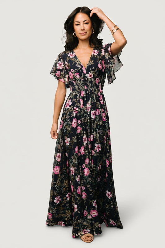 Baltic Born - Lynlee Metallic Maxi Dress