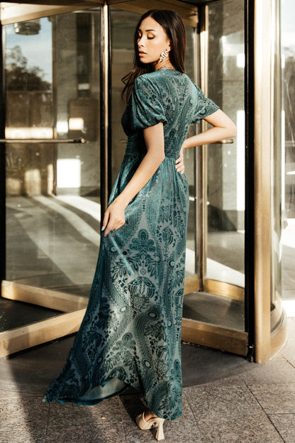 Baltic Born - Leslie Velvet Maxi Dress