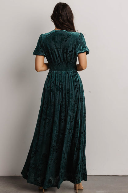 Baltic Born - Leslie Velvet Maxi Dress
