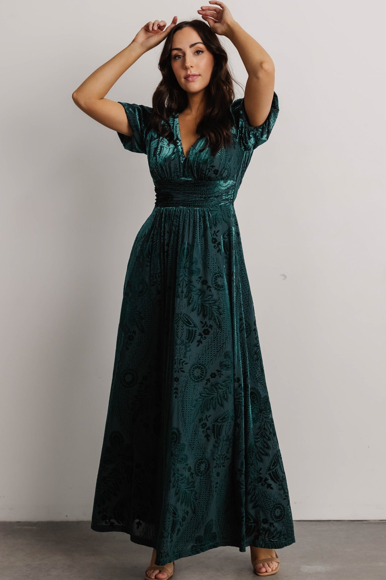 Baltic Born - Leslie Velvet Maxi Dress
