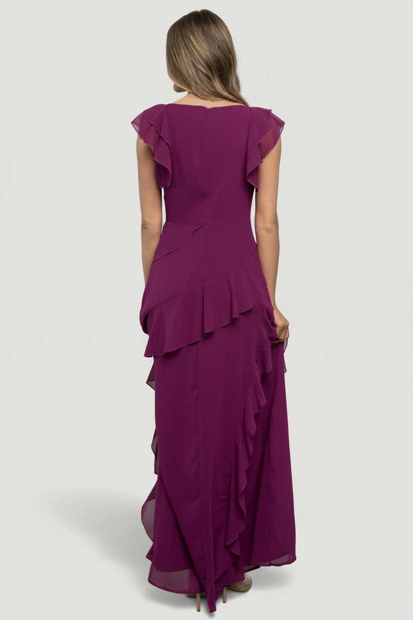 Baltic Born - Margaret Ruffle Maxi Dress