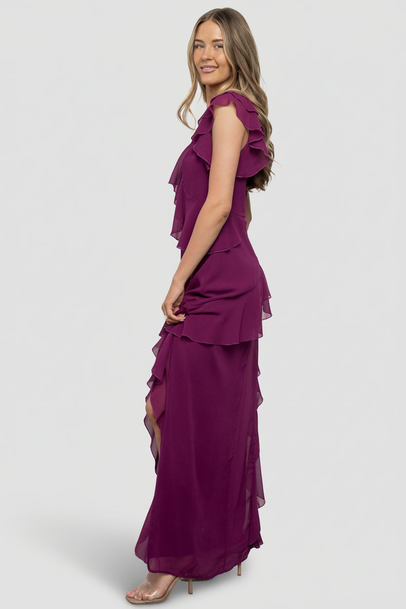 Baltic Born - Margaret Ruffle Maxi Dress