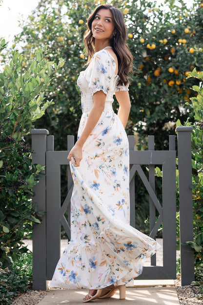 Baltic Born - Capri Smocked Maxi Dress