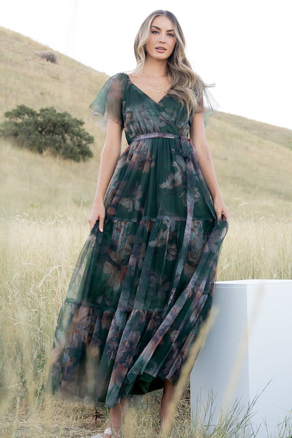 Baltic Born - Nicola Tulle Maxi Dress