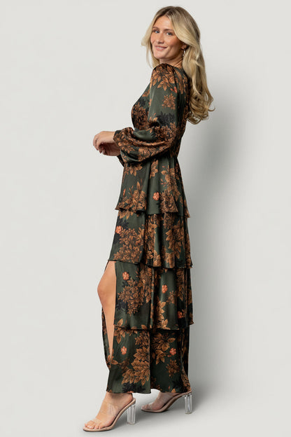 Baltic Born - Montrouge Tiered Satin Dress
