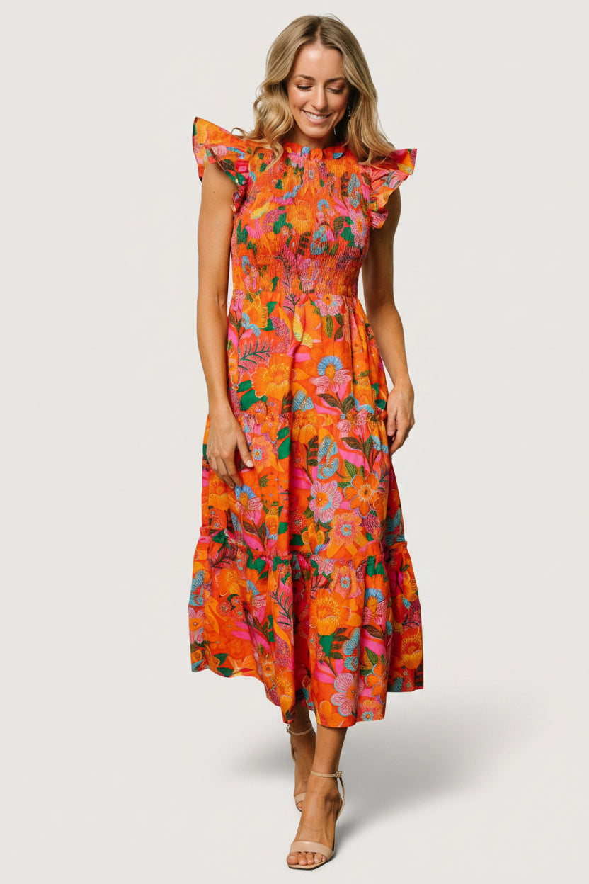 Baltic Born - Emily Smocked Tier Dress