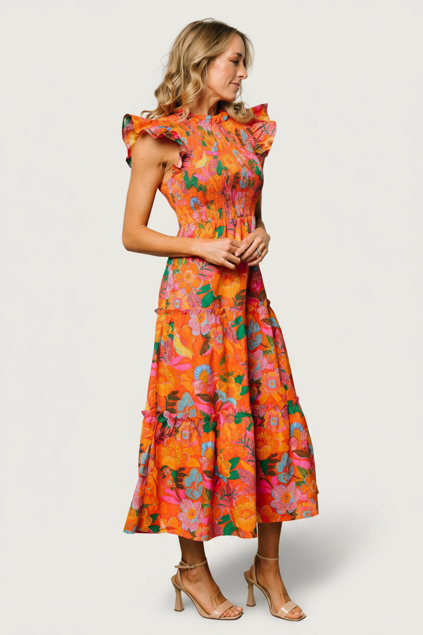 Baltic Born - Emily Smocked Tier Dress