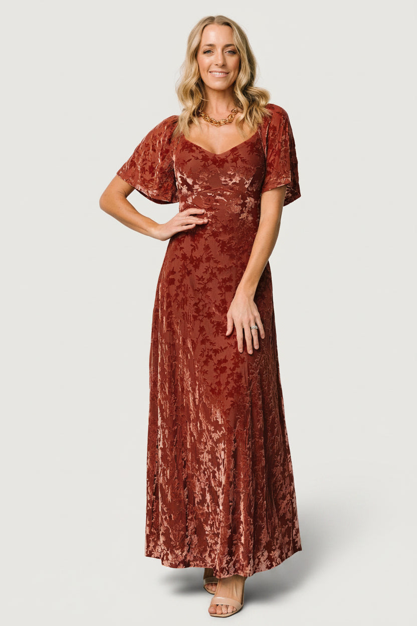 Baltic Born - Everley Velvet Maxi Dress
