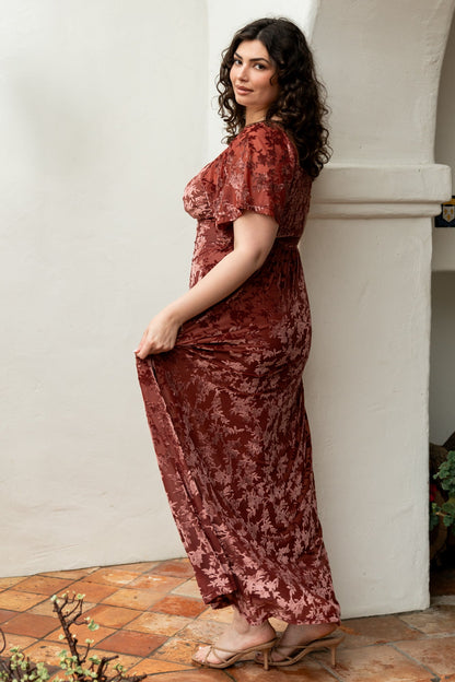 Baltic Born - Everley Velvet Maxi Dress