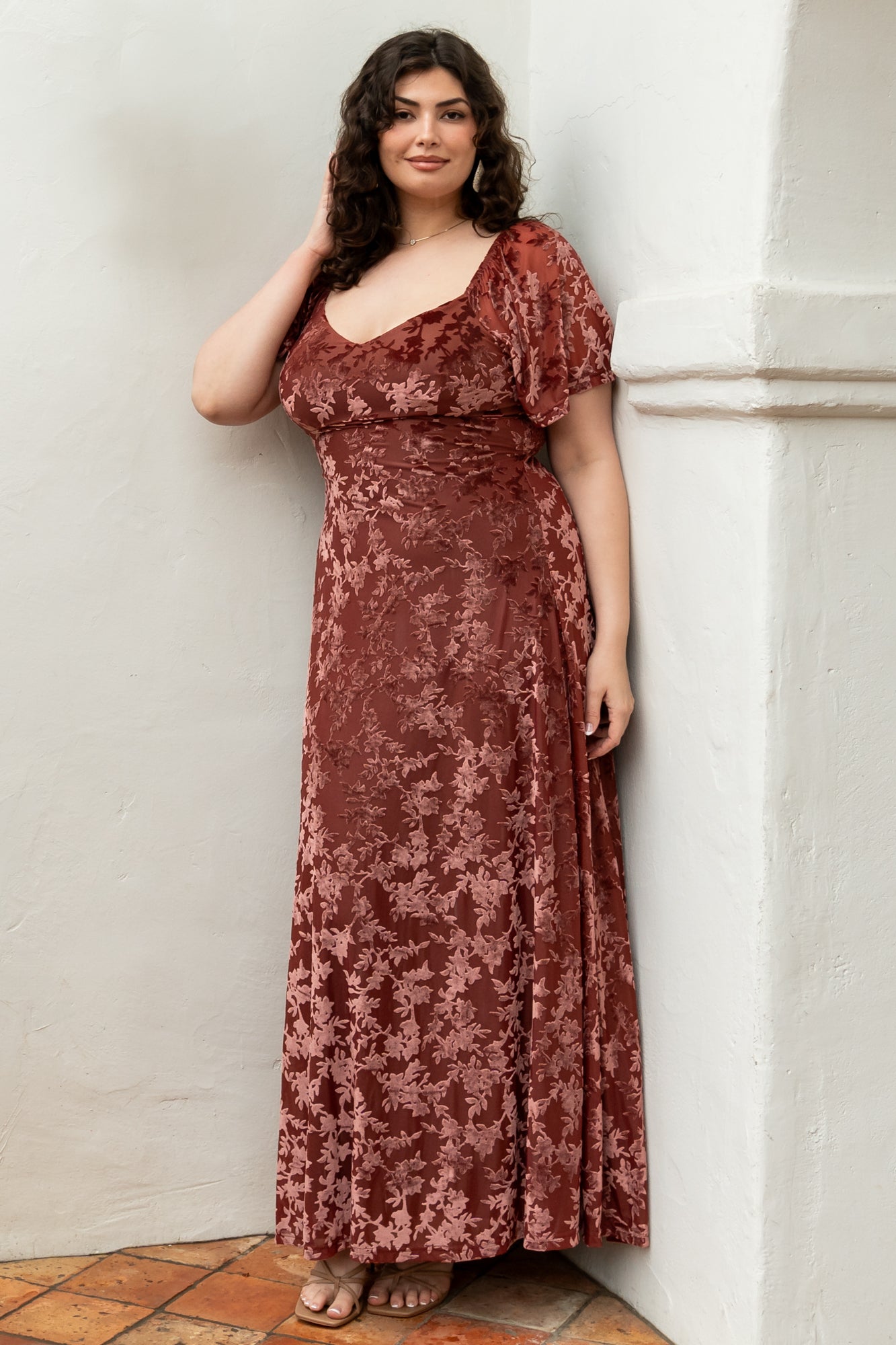 Baltic Born - Everley Velvet Maxi Dress